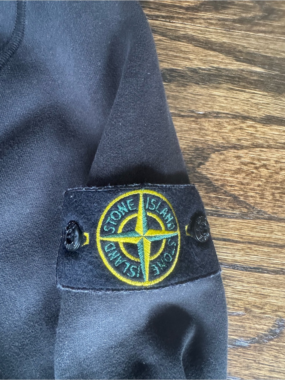 Stone Island Hooded Sweatshirt Black - Picture 4 of 6